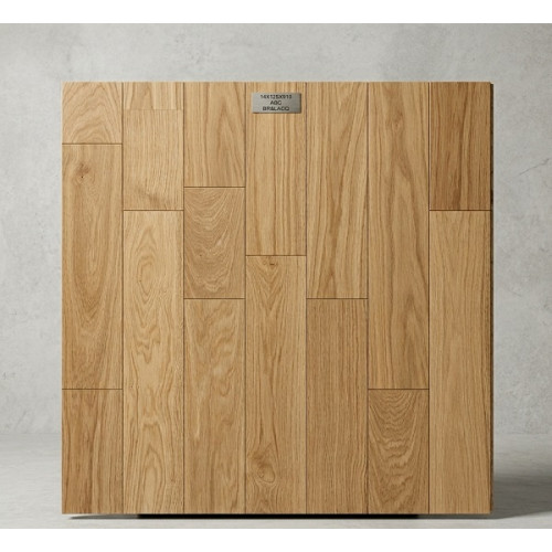 Προγυαλισμένο μονοσάνιδο - Δρυς ABC - βούρτσα/βερνίκι