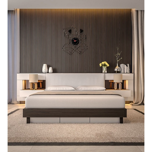 WPC Panel με 3D πηχάκια 25/176.5mm - Light Grey 8550