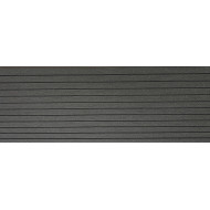Deck WPC Περίφραξη γκρι σκούρο με χτένι 12cm