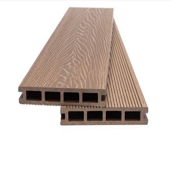 WPC Deck δαπέδου με νερά ξύλου - Teak 25/146mm