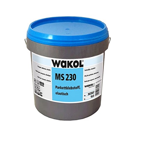 Κόλλα ελαστική για προγυαλισμένα δάπεδα - WAKOL MS 230